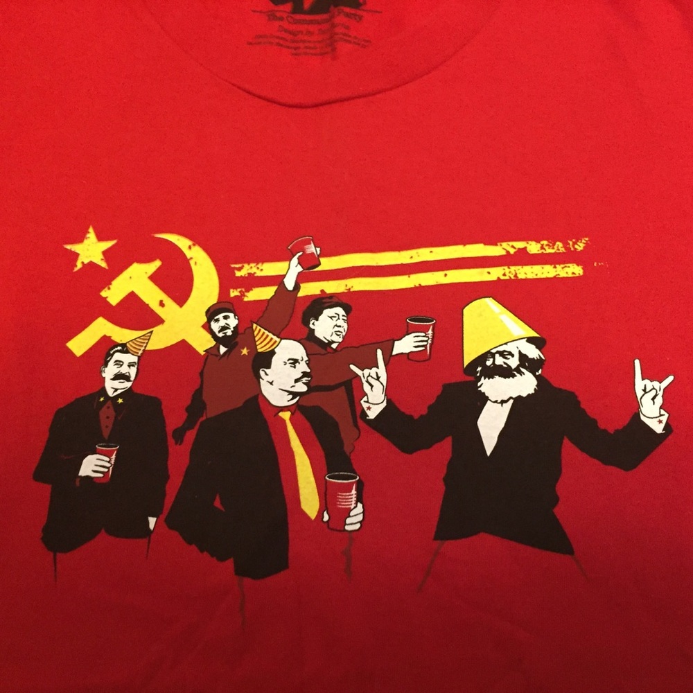 Threadless Communist Party girly tee